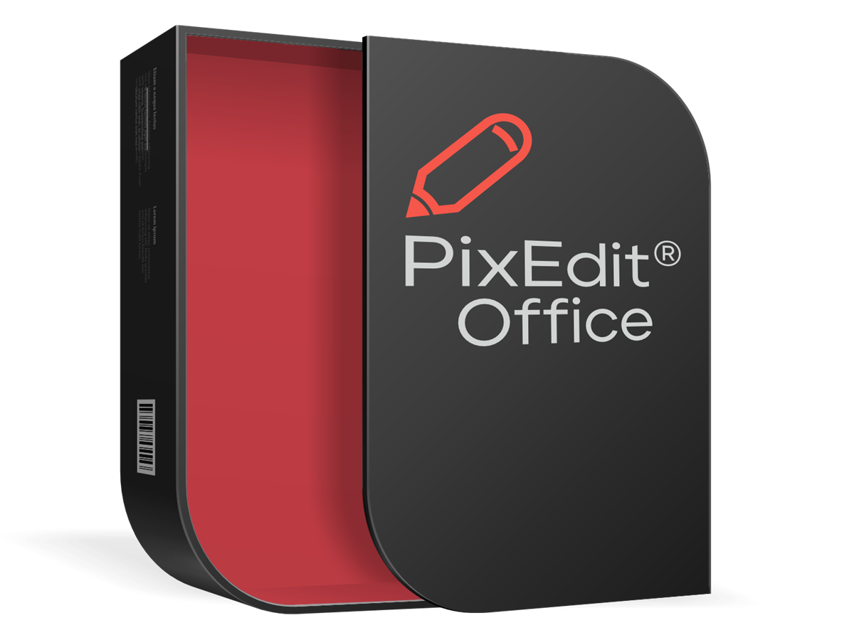 PixEdit Office software box